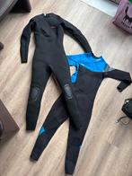 2 Wetsuits - Maten 134/140 (Uniseks) en 152/158 (Meisje), Watersport en Boten, Watersportkleding, Ophalen of Verzenden, Gebruikt