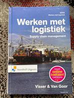 Werken met logistiek SCM, Boeken, Studieboeken en Cursussen, Beta, Ophalen of Verzenden, Zo goed als nieuw, Noordhoff Uitgevers