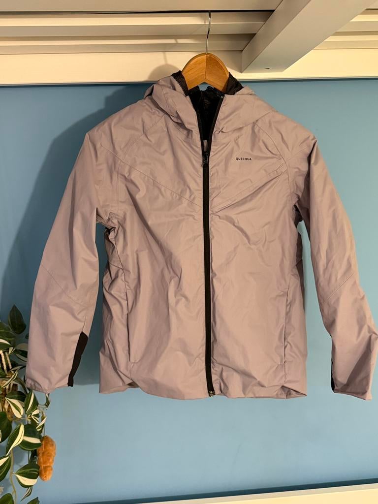 Regenjas meisje maat 140, Kinderen en Baby's, Kinderkleding | Maat 140, Ophalen of Verzenden, Zo goed als nieuw, Meisje, Jas