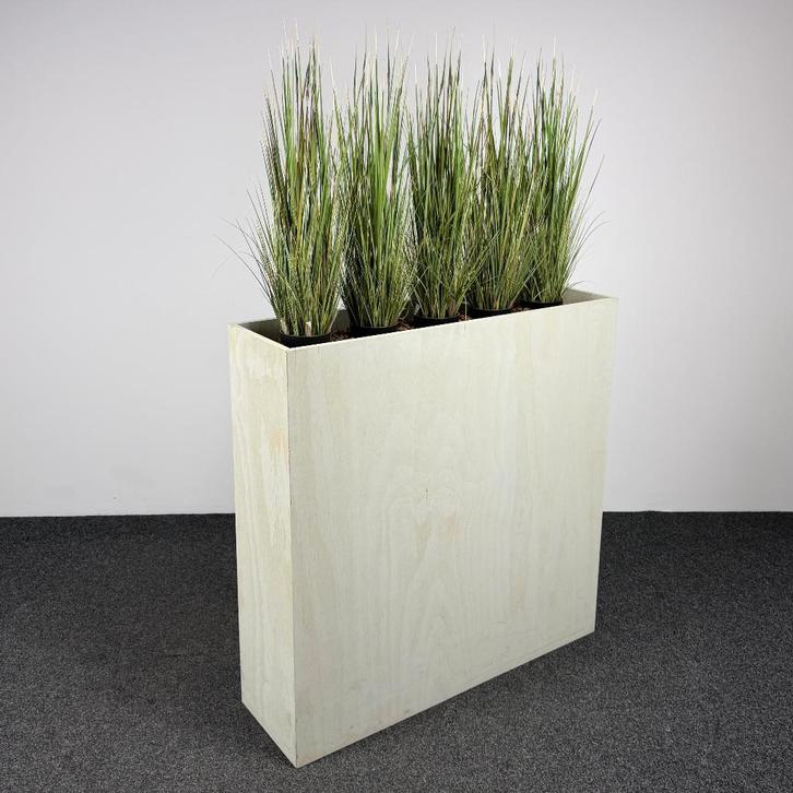 Houten Plantenbak - 120 x 120 x 35 cm 25654, Tuin en Terras, Bloembakken en Plantenbakken, Gebruikt, Hout, Binnen, 60 cm of meer