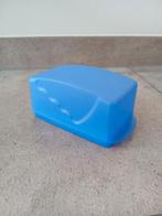 Tupperware trendy botervloot, boterbakje, roomboter doos, Ophalen of Verzenden, Gebruikt, Blauw, Overige typen