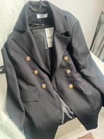 Zwarte Blazer met Gouden Knopen - Nieuw, Kleding | Dames, Jasjes, Kostuums en Pakken, Maat 38/40 (M), Zwart, Nieuw, Ophalen of Verzenden