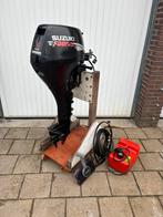 Suzuki 9,9 pk 4 takt langstaart buitenboordmotor boot motor., Watersport en Boten, Ophalen, 10 tot 30 pk, Gebruikt, Elektrische start
