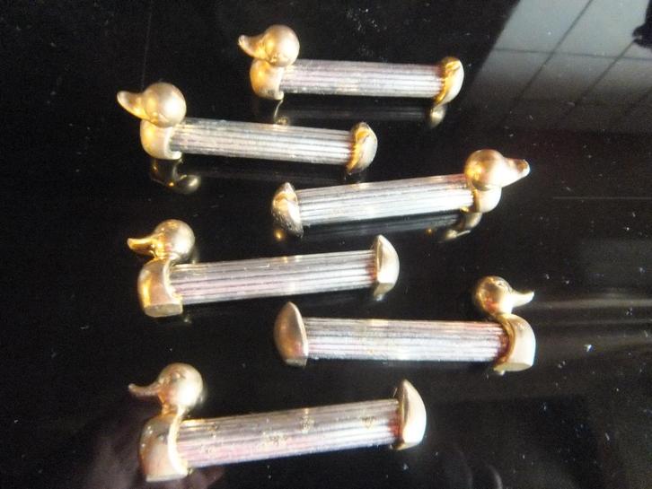 messenleggers, eend, Antiek en Kunst, Curiosa en Brocante, Ophalen of Verzenden