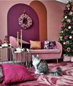 Bijzettafel Verdi - messingkleur - 50xØ40 cm, Huis en Inrichting, Tafels | Bijzettafels, Ophalen, Minder dan 55 cm, Metaal of Aluminium