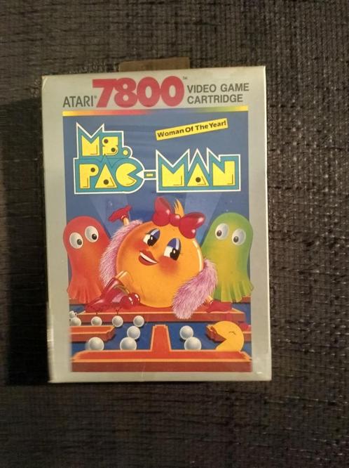 Ms. Pac-Man Ms Pac man Atari 7800 Gesealed, Spelcomputers en Games, Games | Atari, Nieuw, Atari 7800 of Flashback, Avontuur en Actie