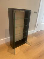 Vitrinekastje staande hangende wandvitrine, Huis en Inrichting, Kasten | Vitrinekasten, Ophalen, Minder dan 50 cm, Nieuw, Glas
