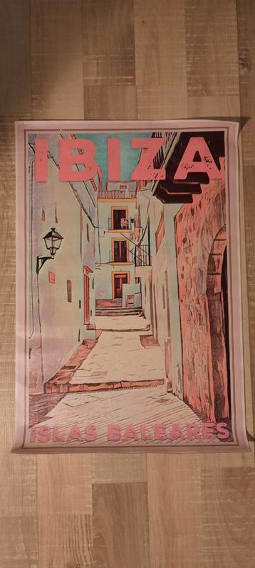 Ibiza Islas Baleares Poster 40x60 beschikbaar voor biedingen