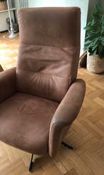 Bruine relax stoel, Huis en Inrichting, Fauteuils, Ophalen of Verzenden, Gebruikt