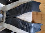 Heren motorbroek leer maat 50. Kan nog een rondje mee!, Ophalen of Verzenden, Tweedehands, Heren, Broek | leer