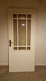 2 Opdekdeuren 88x210cm - 1 glas, 1 dicht, Ophalen