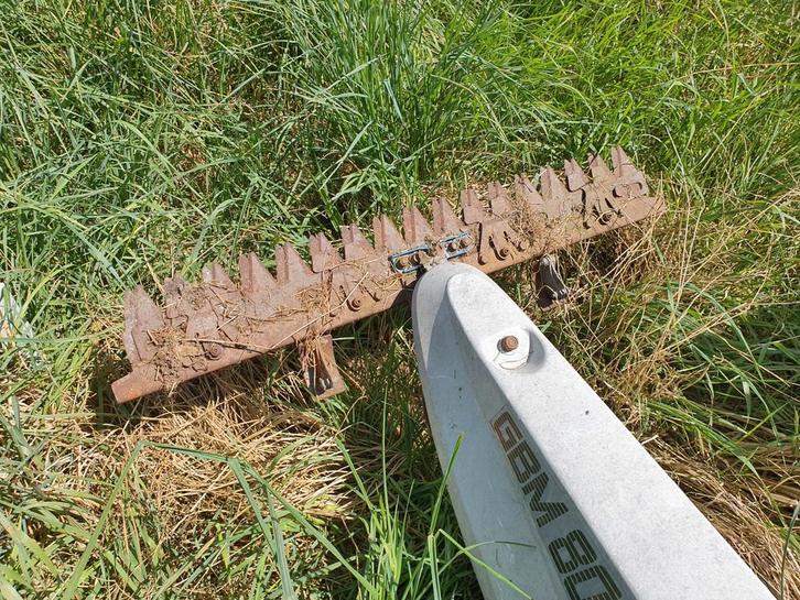 Balkmaaier: Gude GBM 800, 87cm, grasmaaier mist onderdeeltje, Tuin en Terras, Grasmaaiers, Gebruikt, Benzine-grasmaaier, 50 cm of meer