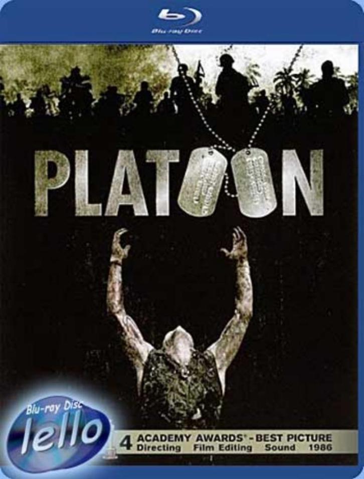 Blu-ray: Platoon (Tom Berenger Willem Dafoe Charlie Sheen)NL, Cd's en Dvd's, Blu-ray, Nieuw in verpakking, Actie, Ophalen of Verzenden