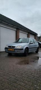 Citroën Saxo 1.6 2003 Blauw, Auto's, Voorwielaandrijving, Zwart, 4 cilinders, Saxo