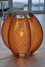 Zeldzame Paul secon stijl vintage hanglamp retro lamp, Ophalen of Verzenden, Zo goed als nieuw, Hout, Minder dan 50 cm