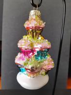 Cupcake toren Kerstornament Glas, Diversen, Kerst, Verzenden, Nieuw