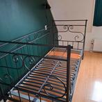 Stevig stijlvol spijlenbed metaal z.g.a.n. 200X90, Huis en Inrichting, Ophalen, 90 cm, Zo goed als nieuw, 200 cm