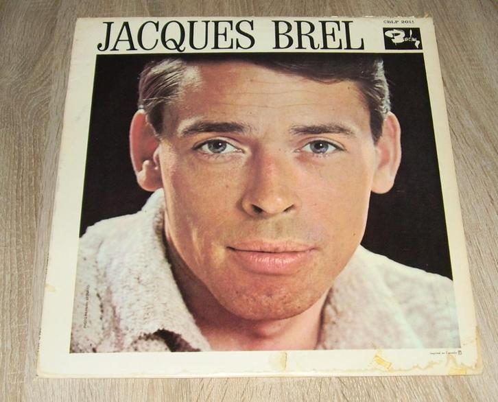 LP - Jacques Brel - Jacques Brel, Cd's en Dvd's, Vinyl | Pop, Gebruikt, 1960 tot 1980, 12 inch, Ophalen of Verzenden