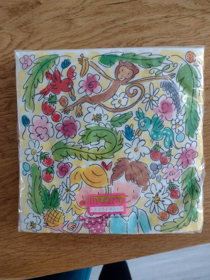 Blond Amsterdam servetten jungle, Huis en Inrichting, Keuken | Servies, Nieuw, Overige typen, Blond Amsterdam, Aardewerk, Ophalen of Verzenden