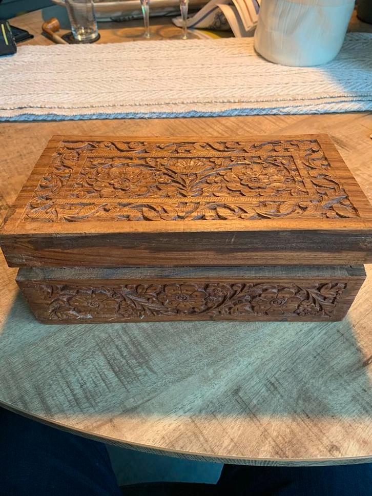 Houten Sigarenkistje Willem II Fantastica, Antiek en Kunst, Curiosa en Brocante, Ophalen of Verzenden