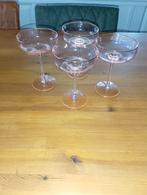 Roze champagne glazen, Ophalen of Verzenden, Zo goed als nieuw, Overige typen