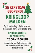 2e Kerstdag open: grote kerstafdeling Malden, Ophalen, Gebruikt