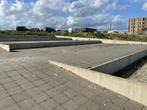 Partij nette keerwanden, L-elementen, betonelementen, Tuin en Terras, Overige typen, Beton, Zo goed als nieuw, Ophalen