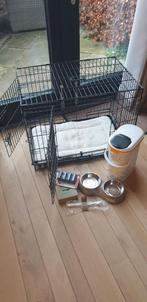 Hondenbench en startpakket hond, Dieren en Toebehoren, Ophalen, Zo goed als nieuw