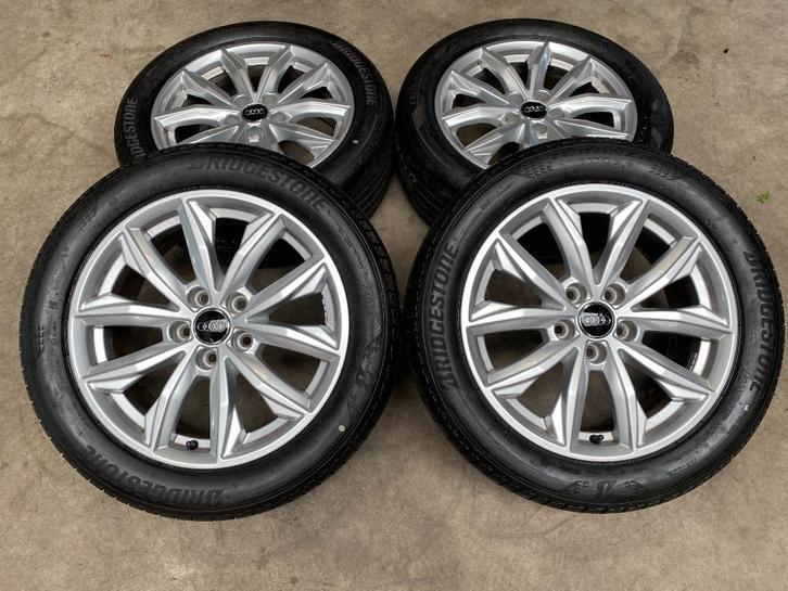 diversen 17 inch originele velgen + banden Audi A4 B9 8W, Auto-onderdelen, Banden en Velgen, Banden en Velgen, Zomerbanden, 17 inch