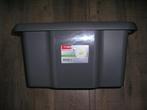 NIEUW - grijs krat / bewaardoos - Sunware  42 x 34 x 24 cm, Huis en Inrichting, Ophalen, Nieuw
