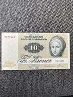 10 kronen Denemarken 1972 UNC, Postzegels en Munten, Bankbiljetten | Europa | Niet-Eurobiljetten, Ophalen of Verzenden, Overige landen