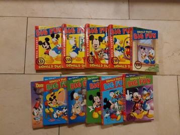 10 Donald Duck big fun pockets beschikbaar voor biedingen
