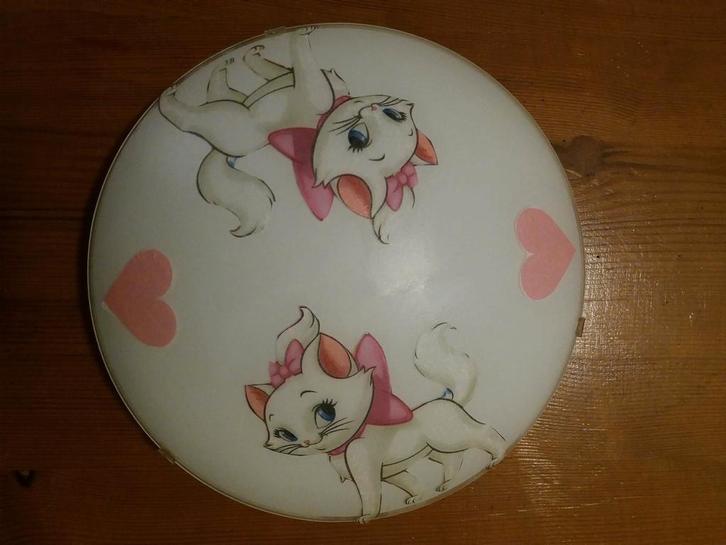 Hello Kitty of Marie Aristocasts Klok of Lamp, Kinderen en Baby's, Kinderkamer | Inrichting en Decoratie, Zo goed als nieuw, Lamp