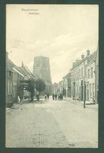 Ansichtkaart Woudrichem Kerkstraat 1915, Ophalen of Verzenden, Voor 1920, Gelopen, Noord-Brabant
