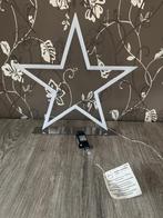 Light zone decoratieve STER  ZILVER  kerstster led lamp RVS, Ophalen of Verzenden, Zo goed als nieuw