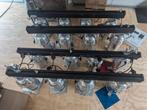 16x par op 4x showtec sliding showbar Beglec par56, Muziek en Instrumenten, Licht en Laser, Ophalen, Gebruikt, Licht
