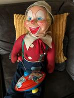 Zeer grote antieke levensgrote clown 110 cm, Antiek en Kunst, Antiek | Speelgoed, Ophalen of Verzenden
