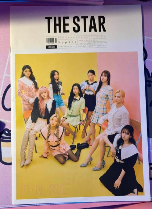 Kep1er - The Star 2022 Magazine (zonder pc), Boeken, Tijdschriften en Kranten, Zo goed als nieuw, Muziek, Film of Tv, Ophalen of Verzenden