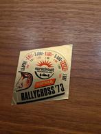 052 Eurocircuit Valkenswaard Rallycross '73 Sticker, Ophalen of Verzenden, Gebruikt, Auto's
