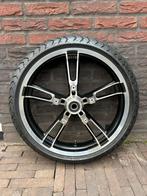 Harley enforcer 19” voorwiel met nieuwe Bridgestone band, Ophalen of Verzenden, Nieuw