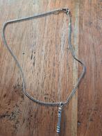 Zilveren ketting met hanger blokfluit, Sieraden, Tassen en Uiterlijk, Kettingen, Met hanger, Onbekend, Ophalen of Verzenden, Zo goed als nieuw