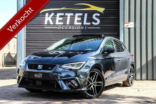 Seat Ibiza 1.5 TSI FR Business LED/PANO/ACC/CAMERA/CARPLAY, Auto's, Seat, Bedrijf, Ibiza, ABS, Airconditioning, Centrale vergrendeling