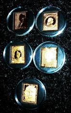 Postzegels, die uniek verguld en handmatig geslagen zijn!!!, Ophalen of Verzenden, Postfris