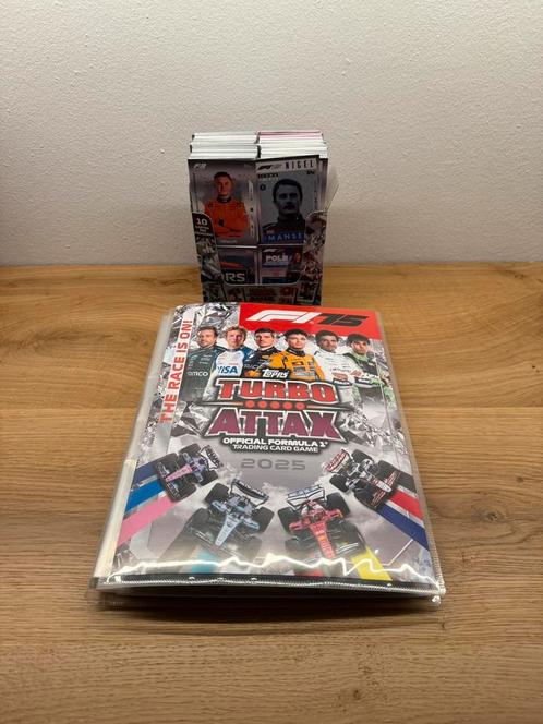 F1 Turbo attax, enorme bundel. Bijna 1000 kaarten, Hobby en Vrije tijd, Verzamelkaartspellen | Overige, Zo goed als nieuw, Meerdere kaarten