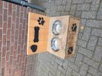 Honden drink en voer bak, Ophalen, Zo goed als nieuw