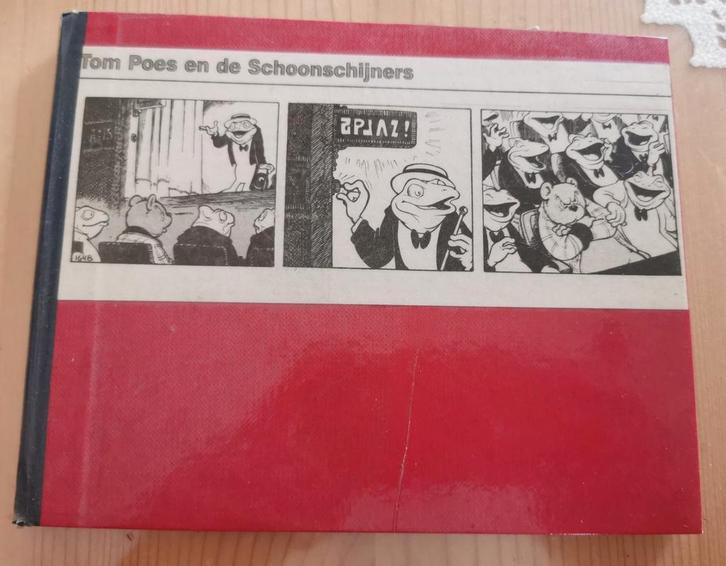 Tom Poes en de schoonschijners, krantenknipsels Ingebonden, Boeken, Humor, Gelezen, Ophalen of Verzenden
