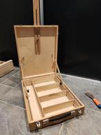 Houten schilderskist met ezel, Ophalen of Verzenden, Gebruikt, Ezel