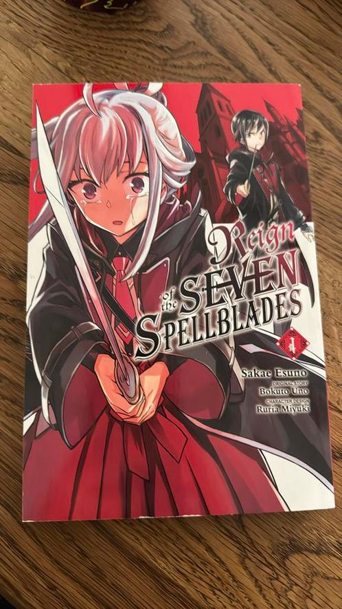 Reign of the Seven Spellblades Vol. 1 – Bokuto Uno, Boeken, Strips | Comics, Zo goed als nieuw, Eén comic, Japan (Manga), Ophalen of Verzenden