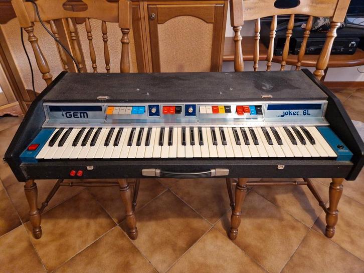 GEM (General Music) "Joker 61" synth-orgel, Muziek en Instrumenten, Synthesizers, Gebruikt, 61 toetsen, Overige merken, Verzenden