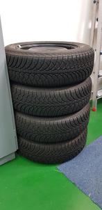 4 bijna nieuwe 15" winterbanden op velg, Ophalen, Gebruikt, 15 inch, Band(en)